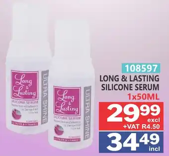 Arrow Cash And Carry Long & lasting silicone serum offer