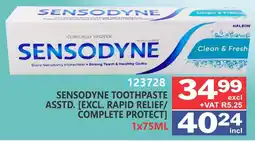 Arrow Cash And Carry Sensodyne toothpaste offer