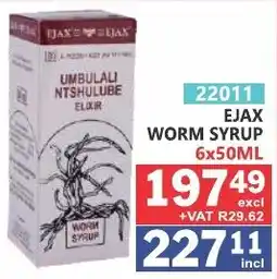 Arrow Cash And Carry Ejax worm syrup offer