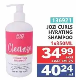Arrow Cash And Carry Jozi curls hyrating shampoo offer