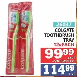 Arrow Cash And Carry Colgate toothbrush tray offer