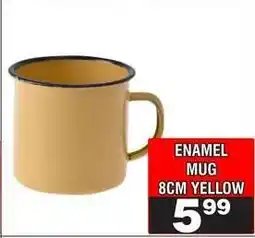 Advance Cash n Carry ENAMEL MUG 8CM YELLOW offer