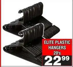 Advance Cash n Carry ELITE PLASTIC HANGERS 20's offer