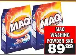 Advance Cash n Carry MAQ Washing Powder 3kg offer