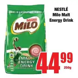 Boxer NESTLÉ Milo Malt Energy Drink offer