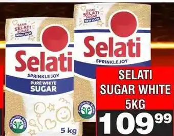 Advance Cash n Carry Selati Sugar White 5kg offer