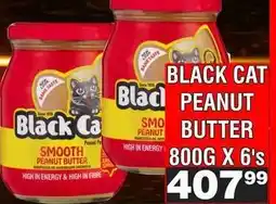 Advance Cash n Carry BLACK CAT PEANUT BUTTER 800G X 6's offer