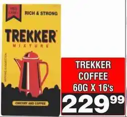 Advance Cash n Carry TREKKER COFFEE 60G X 16's offer