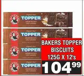 Advance Cash n Carry BAKERS TOPPER BISCUITS offer