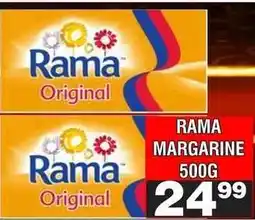Advance Cash n Carry RAMA MARGARINE 500G offer