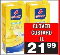 Advance Cash n Carry CLOVER CUSTARD 1L offer