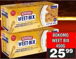 Advance Cash n Carry Bokomo Weet Bix-450g offer