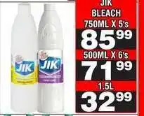 Advance Cash n Carry JIK BLEACH 1.5L offer