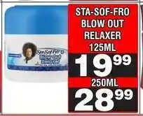 Advance Cash n Carry STA SOF FRO Blow Out Relaxer 125ml offer