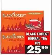Advance Cash n Carry BLACK FOREST HERBAL TEA 10's offer
