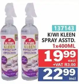 Arrow Cash And Carry Kiwi kleen spray offer