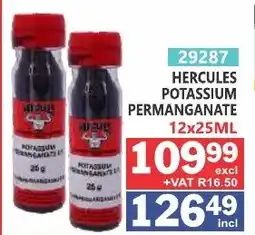 Arrow Cash And Carry Hercules potassium permanganate offer