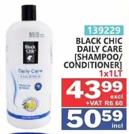 Arrow Cash And Carry Black chic daily care shampoo/ conditioner offer