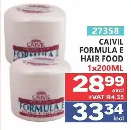 Arrow Cash And Carry Caivil formula e hair food offer