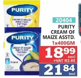 Arrow Cash And Carry Purity cream of maize offer