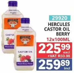 Arrow Cash And Carry Hercules castor oil berry offer