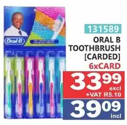 Arrow Cash And Carry Oral B Toothbrush offer