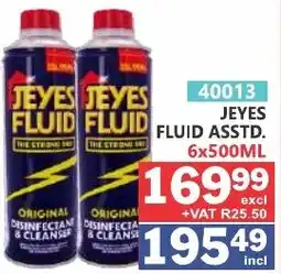 Arrow Cash And Carry Jeyes fluid offer