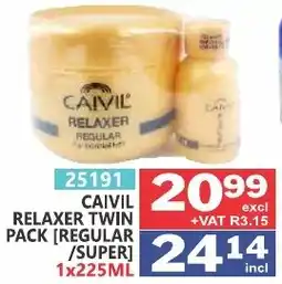 Arrow Cash And Carry Caivil relaxer twin pack offer