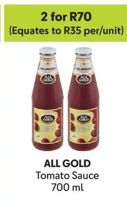 Makro ALL GOLD Tomato Sauce offer