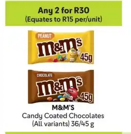 Makro m&m's offer