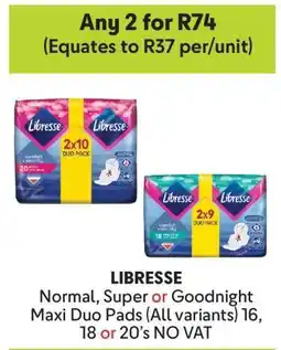 Makro LIBRESSE offer