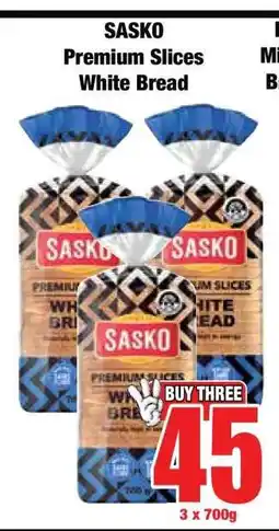 Boxer Sasko Premium Slices White Bread offer