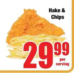 Boxer Hake & Chips offer