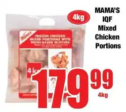 Boxer MAMA'S IQF Mixed Chicken Portions offer