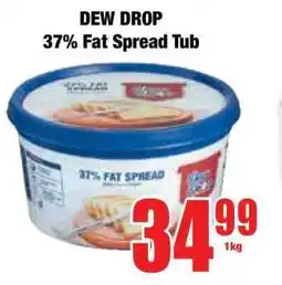 Boxer DEW DROP 37% Fat Spread Tub offer