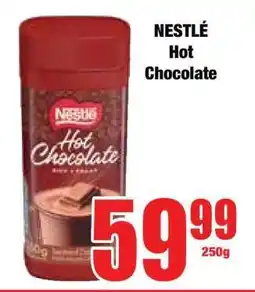 Boxer Nestlé Hot Chocolate offer