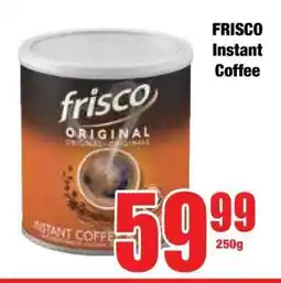 Boxer FRISCO INSTANT COFFEE offer