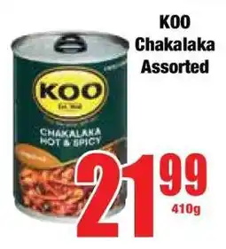 Boxer KOO Chakalaka Assorted offer
