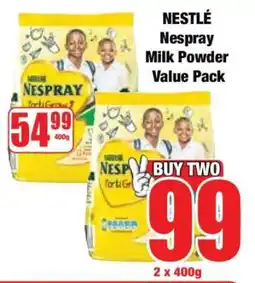 Boxer NESTLÉ Nespray Milk Powder Value Pack offer