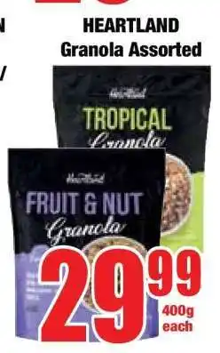 Boxer HEARTLAND Granola Assorted offer