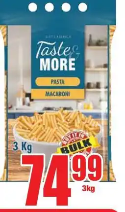 Boxer Taste More Pasta Macaroni offer