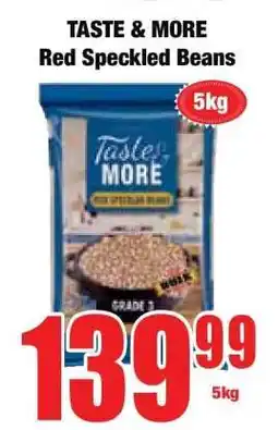 Boxer TASTE & MORE Red Speckled Beans offer