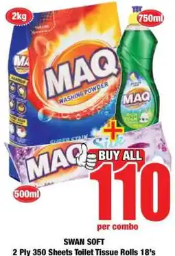 Boxer MAQ Washing Powder Combo offer