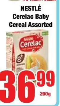 Boxer Nestlé Cerelac Baby Cereal Assorted offer