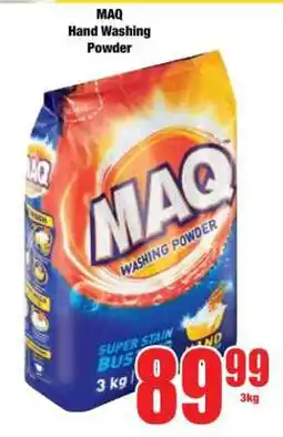 Boxer MAQ Hand Washing Powder offer