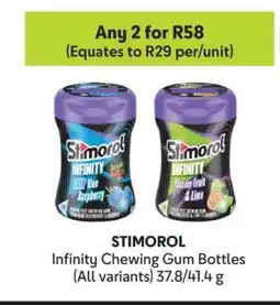 Makro STIMOROL Infinity Chewing Gum Bottles offer