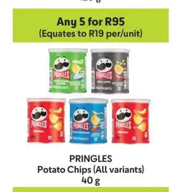 Makro PRINGLES Potato Chips (All variants) offer