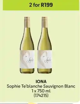 Makro Iona Sophie te'Blanche Sauvignon Blanc offer