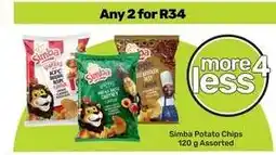 Game SIMBA POTATO CHIPS offer