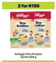 Game Kellogg's Rice Krispies Vanilla 500 g offer